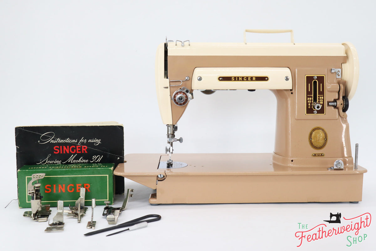 Singer 301 Machine Singer 301 Sewing Machine, NB146*** – The Singer Featherweight Shop