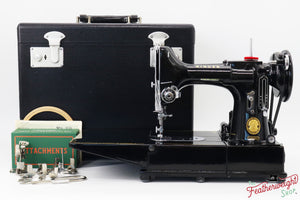 Singer Featherweight 222K Sewing Machine - EJ91655* - 1954