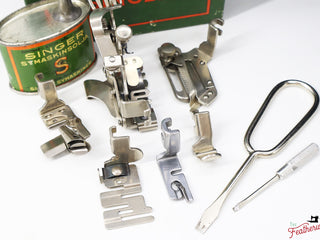 Load image into Gallery viewer, Singer Featherweight 221K Sewing Machine, EF688*** - 1950