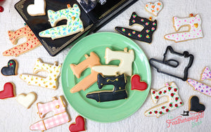 featherweight shaped cookies