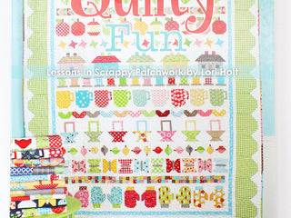 Load image into Gallery viewer, CLEARANCE PATTERN BOOK, Quilty Fun - Lessons in Scrappy Patchwork by Lori Holt