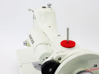 Load image into Gallery viewer, Singer Featherweight 221 Sewing Machine, WHITE - EV98939*