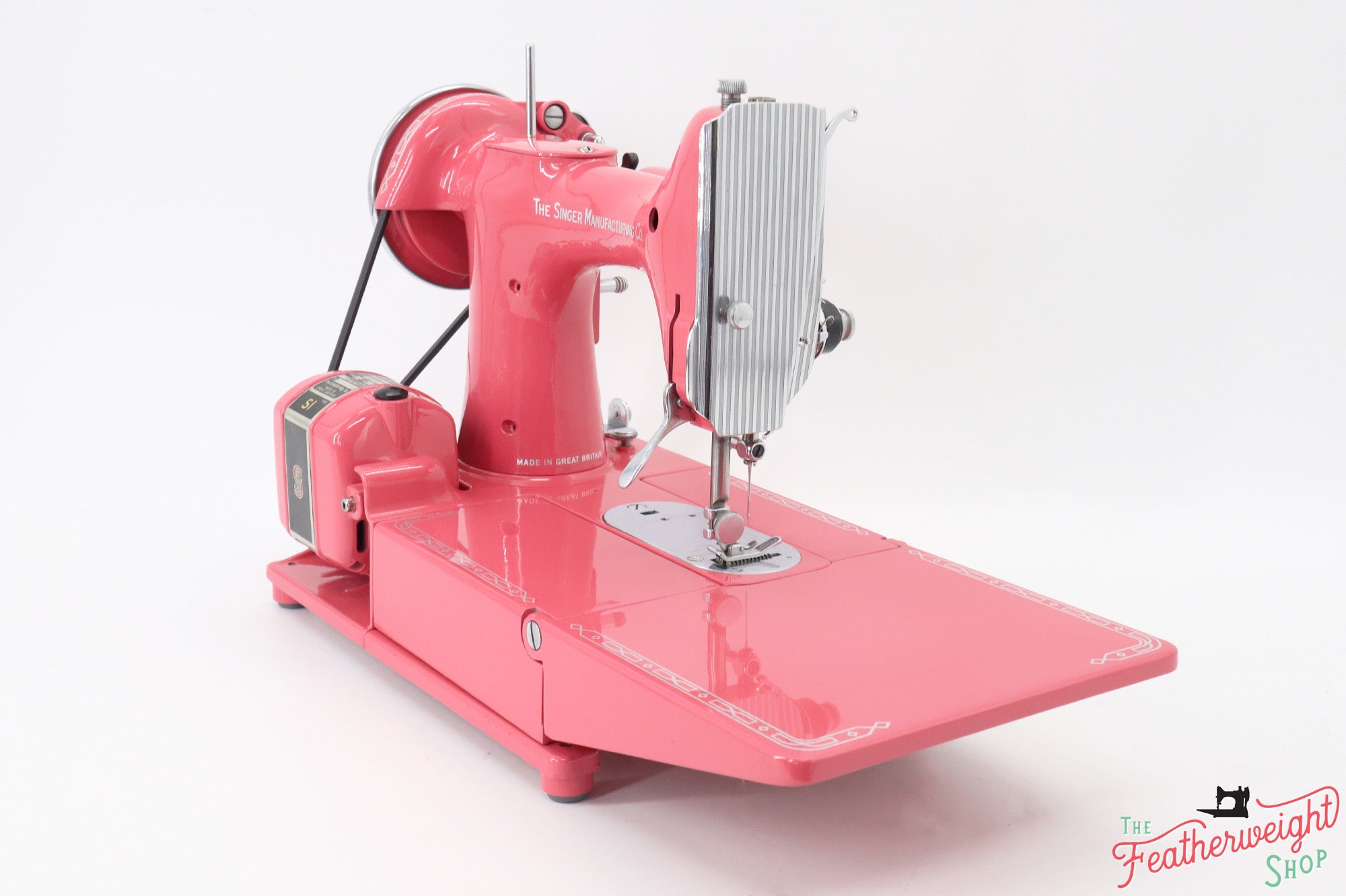 Singer Featherweight 222K Sewing Machine EK631*** - Fully Restored in 'Happy Pink Grapefruit'