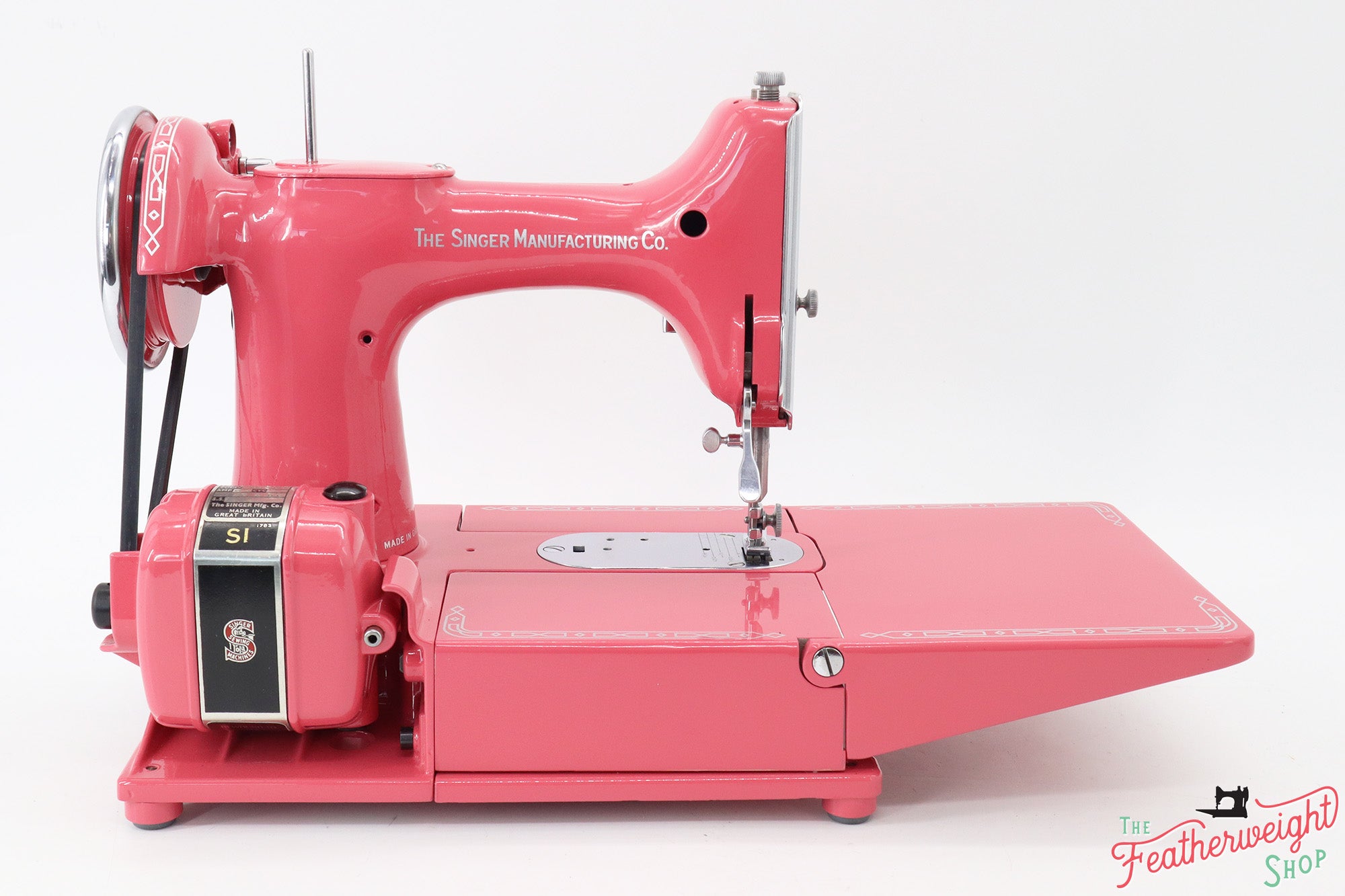 Singer Featherweight 222K Sewing Machine EK631*** - Fully Restored in 'Happy Pink Grapefruit'