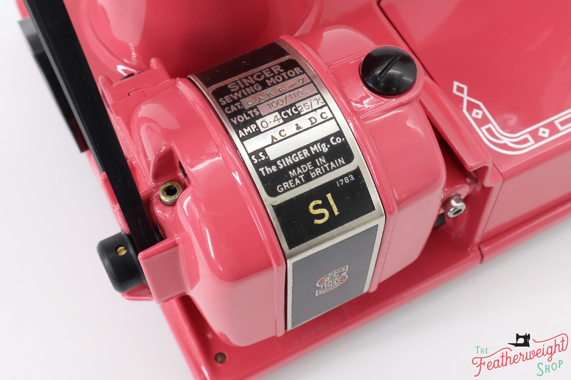 Singer Featherweight 222K Sewing Machine EK631*** - Fully Restored in 'Happy Pink Grapefruit'