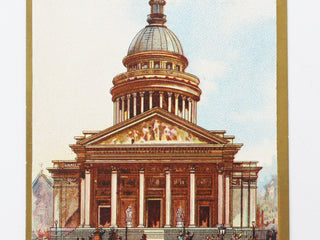 Load image into Gallery viewer, Card, Advertisement, The Pantheon, Paris - Singer (Vintage Original)
