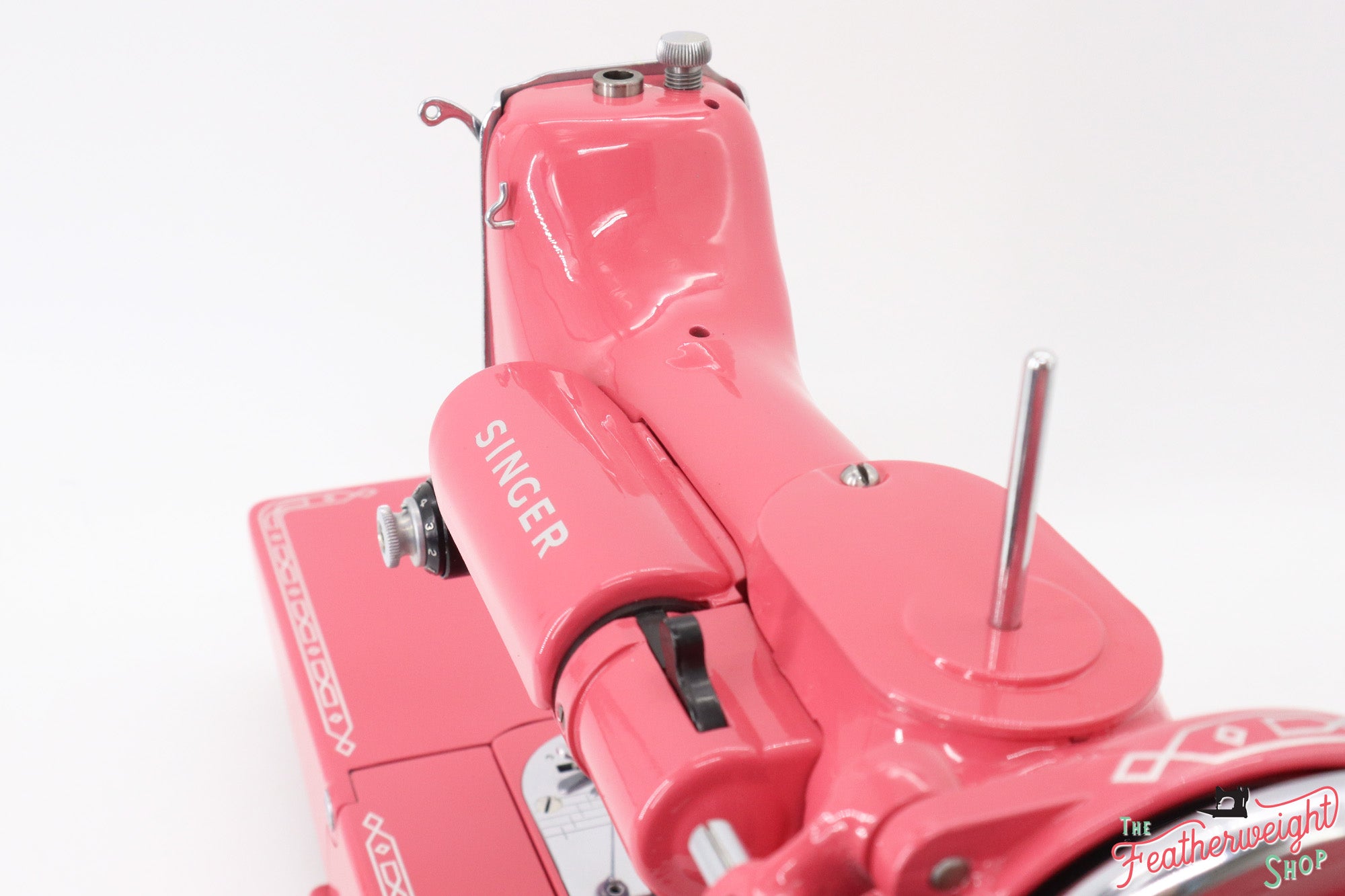 Singer Featherweight 222K Sewing Machine EK631*** - Fully Restored in 'Happy Pink Grapefruit'