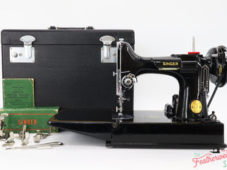 Load image into Gallery viewer, Singer Featherweight 221 Sewing Machine, AJ646***