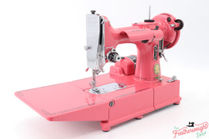Singer Featherweight 222K Sewing Machine EK632*** - Fully Restored in 'Happy Pink Grapefruit'
