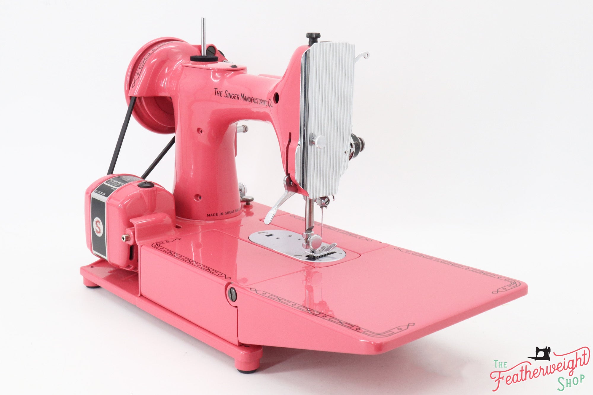 Singer Featherweight 222K Sewing Machine EK632*** - Fully Restored in 'Happy Pink Grapefruit'