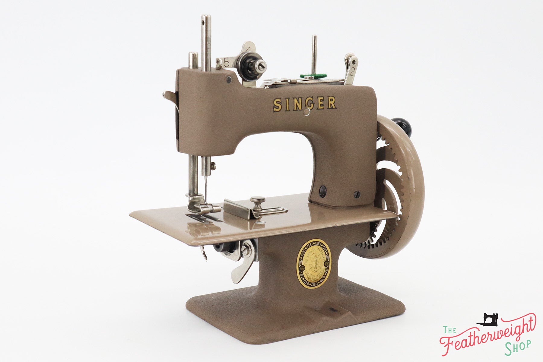 Antique Singer Sewing machine Model 20 miniature by landofaahs, $234.00