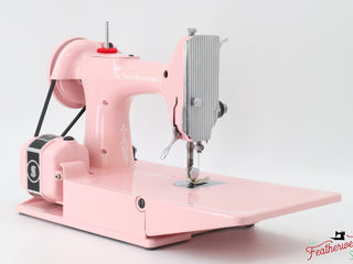 Load image into Gallery viewer, Singer Featherweight 221, AH120*** - Fully Restored in Cotton Candy Pink