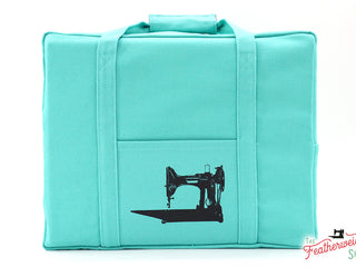 Load image into Gallery viewer, Teal Featherweight Case Tote Bag