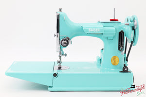 Singer Featherweight 221, AH431*** - Fully Restored in Tiffany Blue