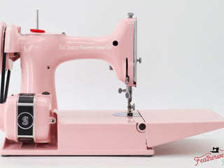 Load image into Gallery viewer, Singer Featherweight 221, AH120*** - Fully Restored in Cotton Candy Pink