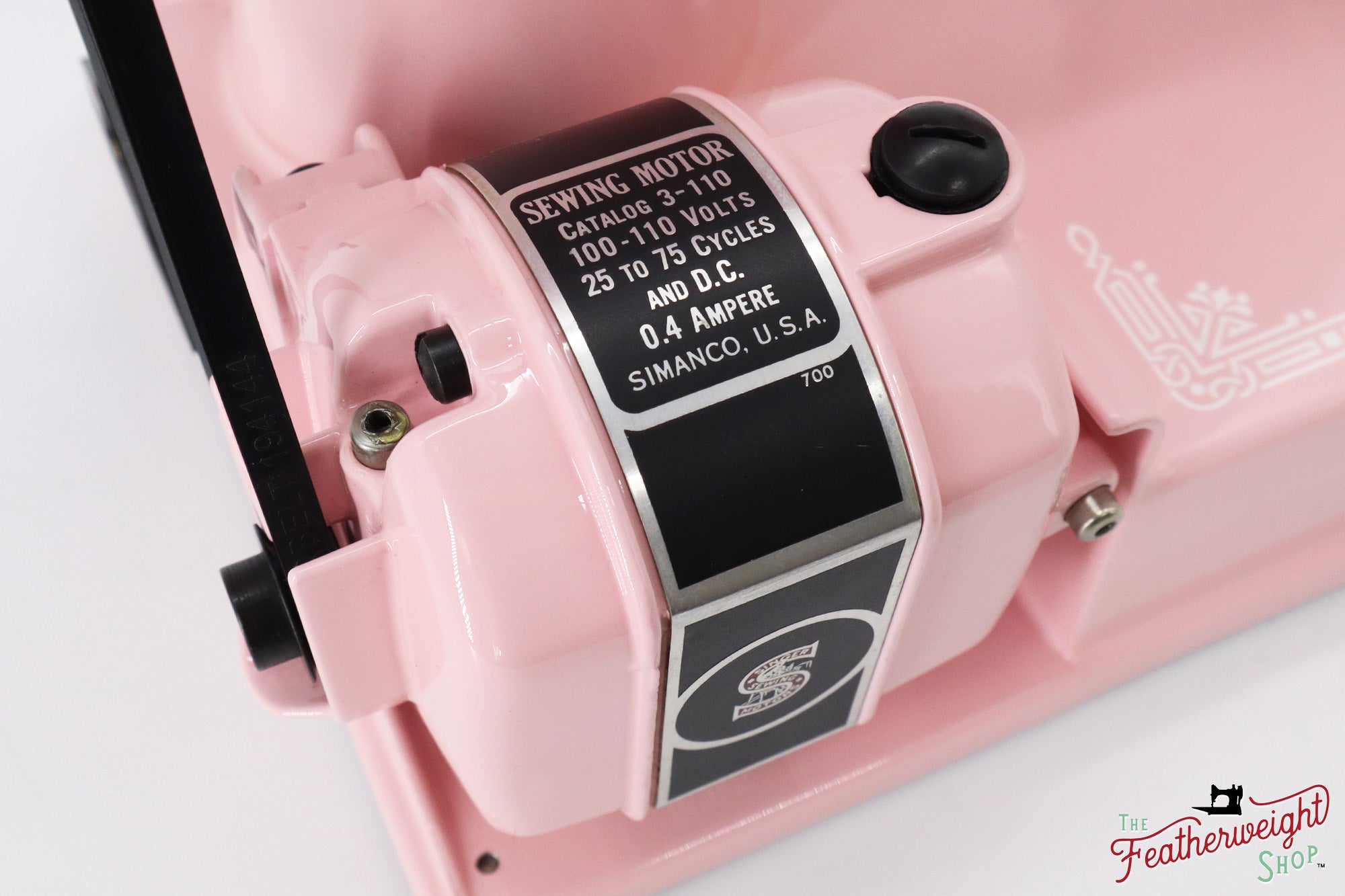 Singer Featherweight 221, AH120*** - Fully Restored in Cotton Candy Pink