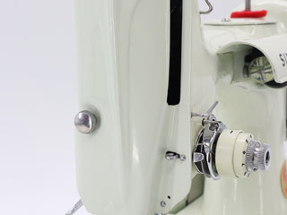 Load image into Gallery viewer, Singer Featherweight 221 Sewing Machine, WHITE EV914***