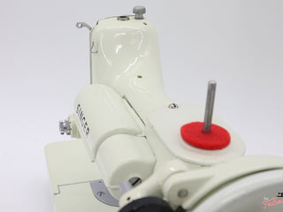 Load image into Gallery viewer, Singer Featherweight 221 Sewing Machine, WHITE EV914***