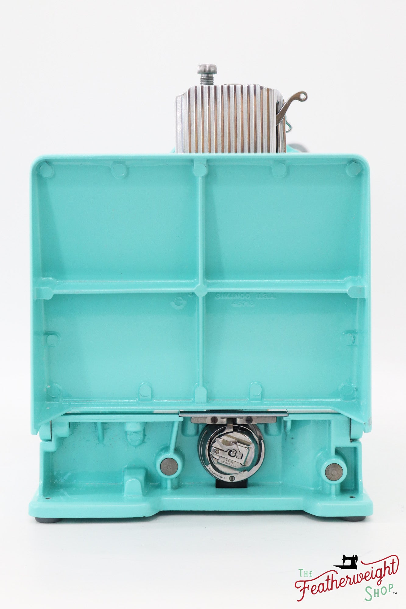 Singer Featherweight 221, AH431*** - Fully Restored in Tiffany Blue