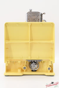 Singer Featherweight 221, AG805*** - Fully Restored in Happy Yellow