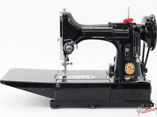 Load image into Gallery viewer, Singer Featherweight 222K Red &#39;S&#39; - ES1672** - 1960, Original Purchase Receipt!