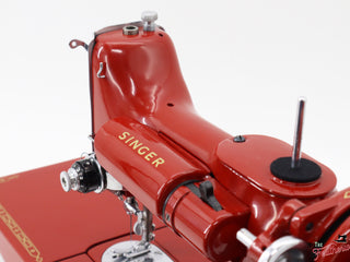 Load image into Gallery viewer, Singer Featherweight 222K - EK6335** - Fully Restored in Brick Red