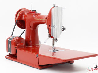Load image into Gallery viewer, Singer Featherweight 221K, Red &#39;S&#39;, ES173*** - Fully Restored in Brick Red