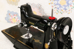 Singer Featherweight 221 Sewing Machine, Centennial: AJ930***