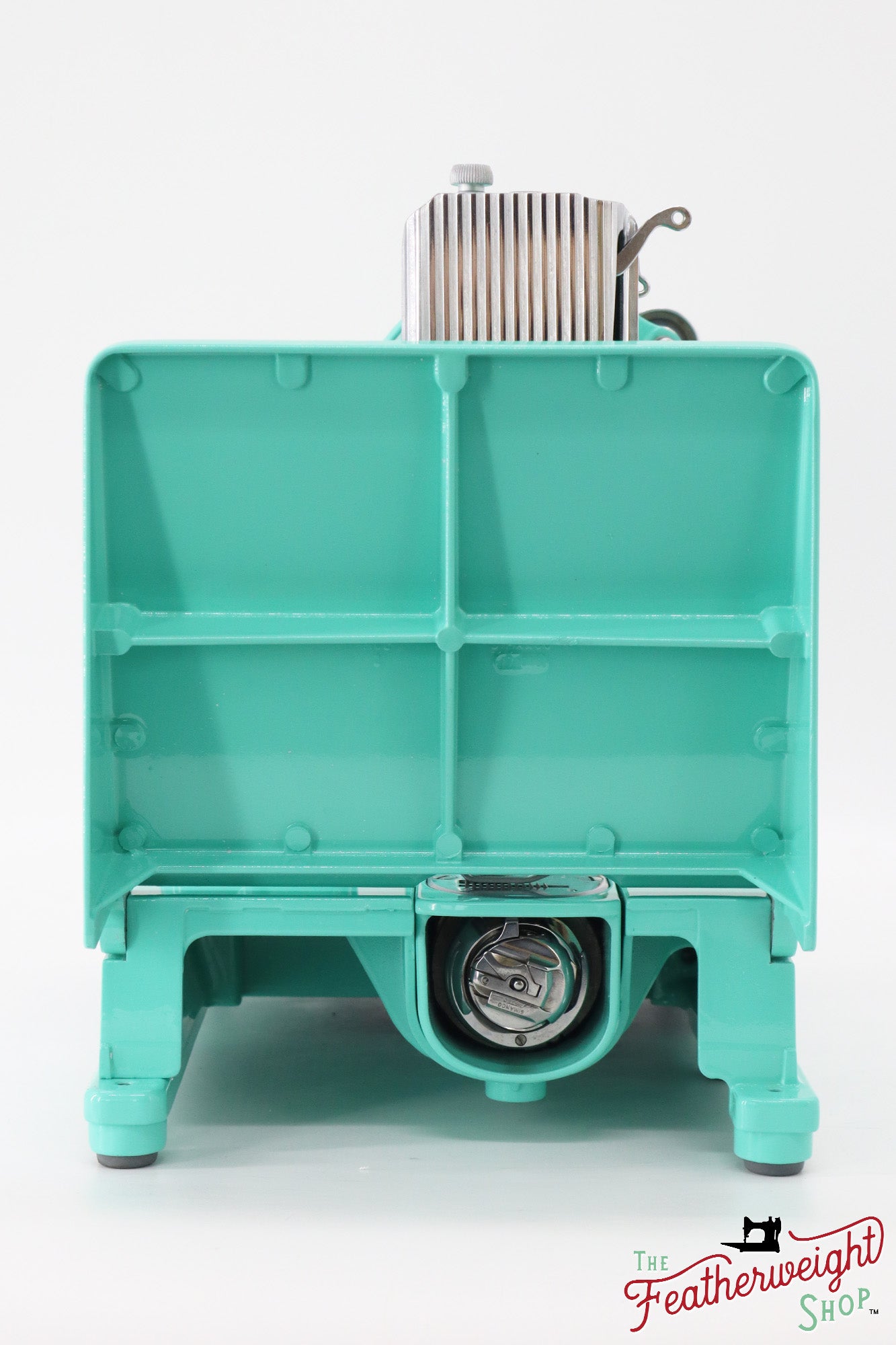 Singer Featherweight 222K, EJ2678** - Fully Restored in Caribbean Sea Green