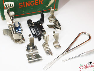 Load image into Gallery viewer, Singer Featherweight 221K Centennial, EF9121** - Fully Restored in Happy Papaya