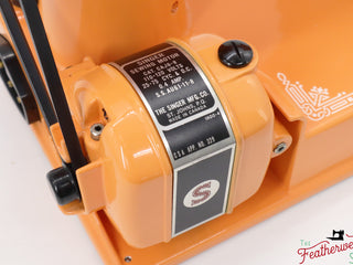 Load image into Gallery viewer, Singer Featherweight 221K Centennial, EF9121** - Fully Restored in Happy Papaya