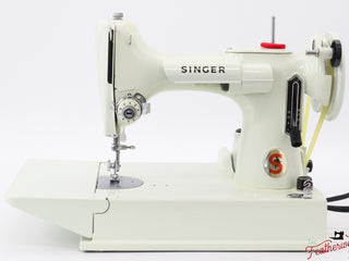 Load image into Gallery viewer, Singer Featherweight 221 Sewing Machine, WHITE - EV896***