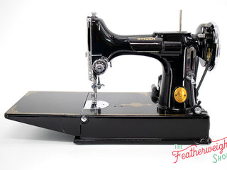 Load image into Gallery viewer, Singer Featherweight 221 Sewing Machine, AF391*** - Corduroy Insert - RARE