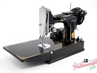 Load image into Gallery viewer, Singer Featherweight 221 Sewing Machine, AF391*** - Corduroy Insert - RARE