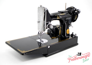 Singer Featherweight 221 Sewing Machine, AF391*** - Corduroy Insert - RARE