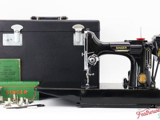 Load image into Gallery viewer, Singer Featherweight 221 Sewing Machine, Centennial: AK427***