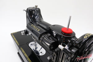 Singer Featherweight 222K Sewing Machine, RED "S" EP7604**
