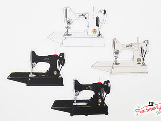 Load image into Gallery viewer, Sticker Set, Singer Featherweight (Set of 4)