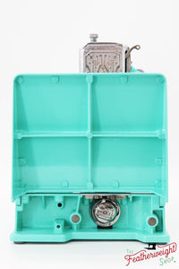 Singer Featherweight 221 AF0819** - Fully Restored in Caribbean Sea Green
