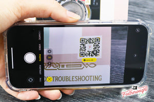 Using your phone for the QR code