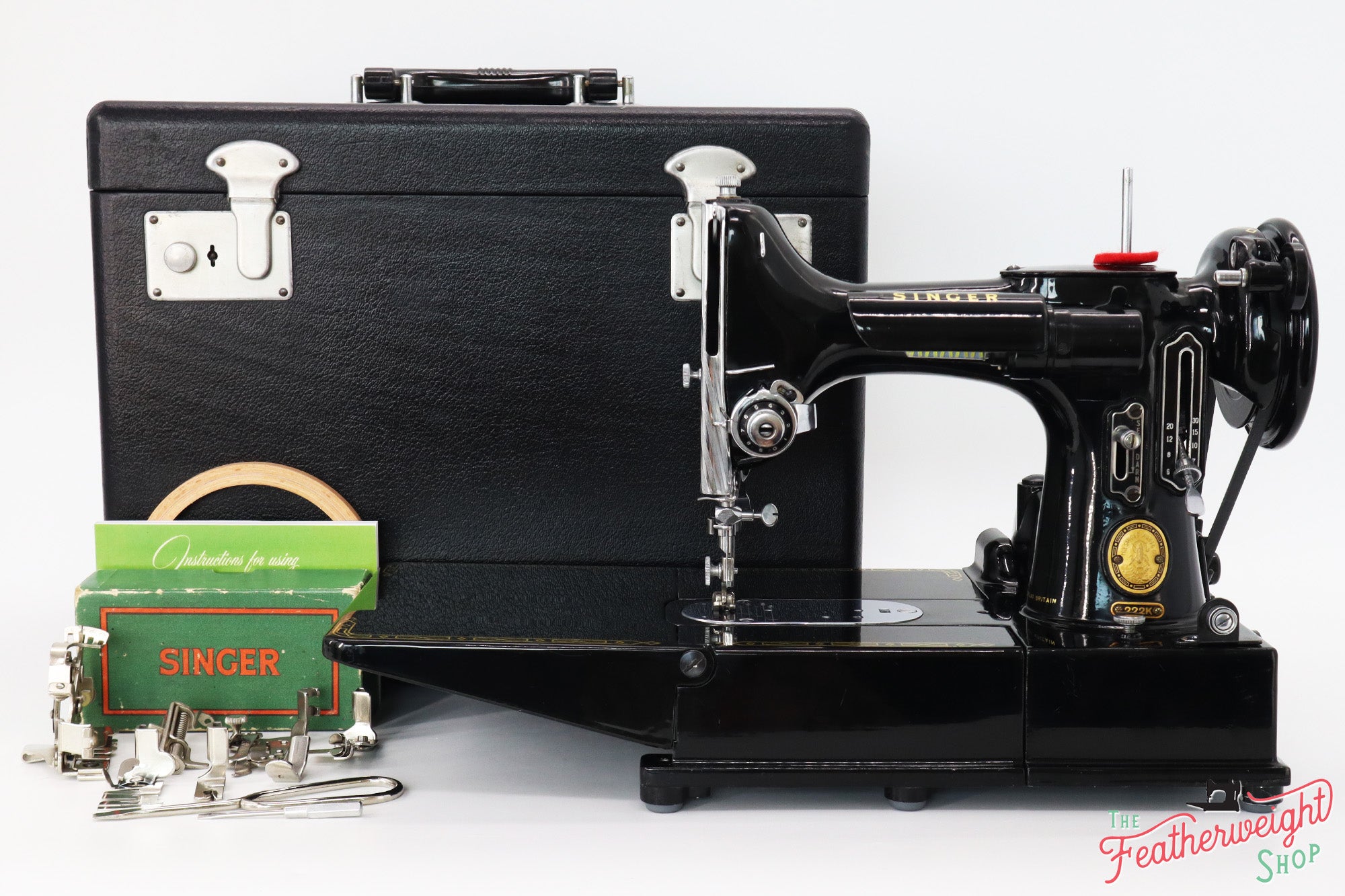 Singer Featherweight 222K Sewing Machine EL68582*