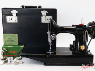 Load image into Gallery viewer, Singer Featherweight 221K Sewing Machine, Centennial! EF9099**