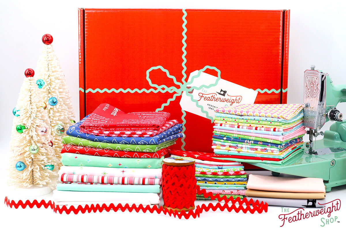 Quilt Kit, Vintage Cozy Christmas Fabric COLLECTION