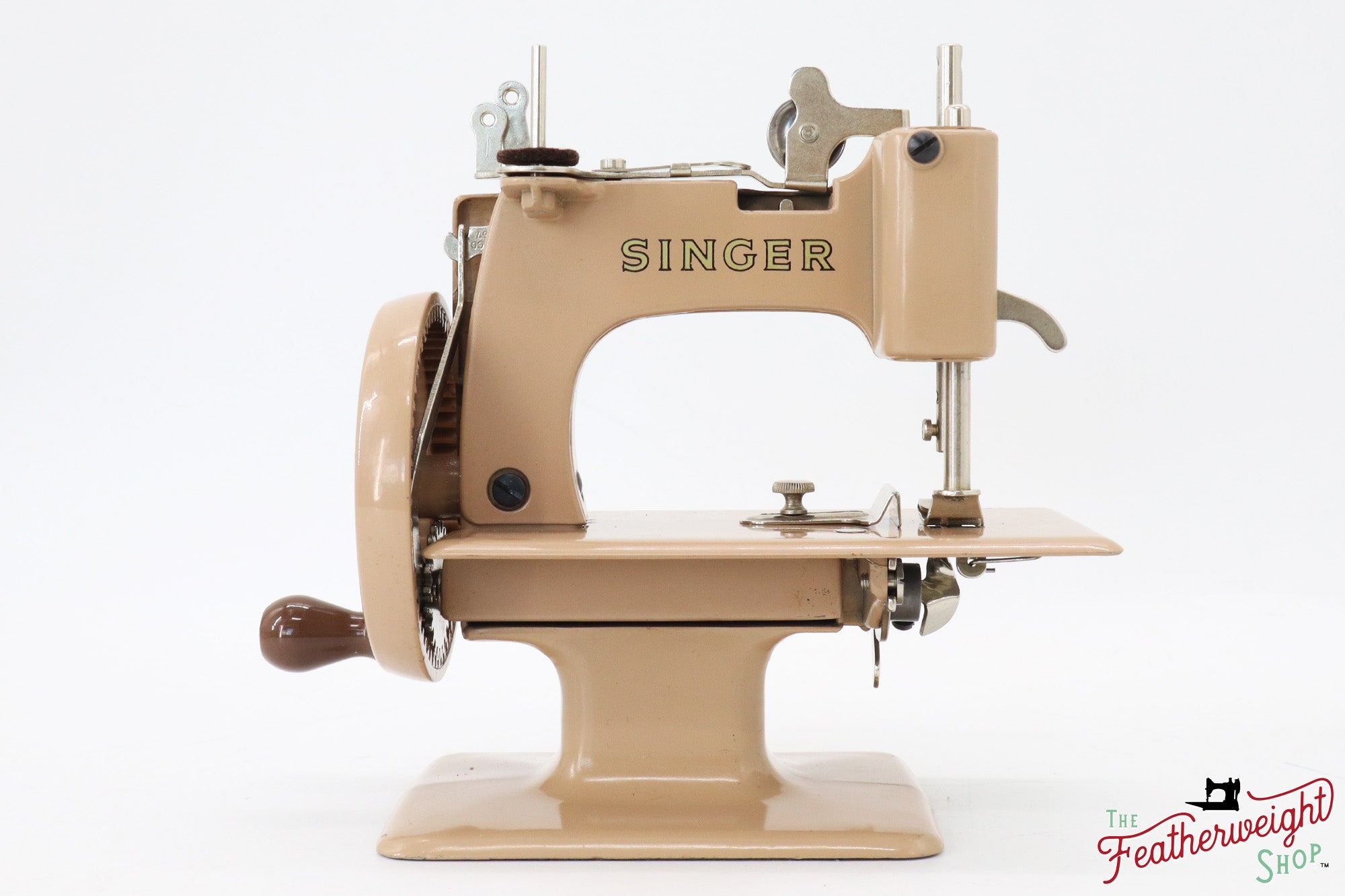 Singer Sewhandy Model 20, Red 'S' - Beige - Complete Set