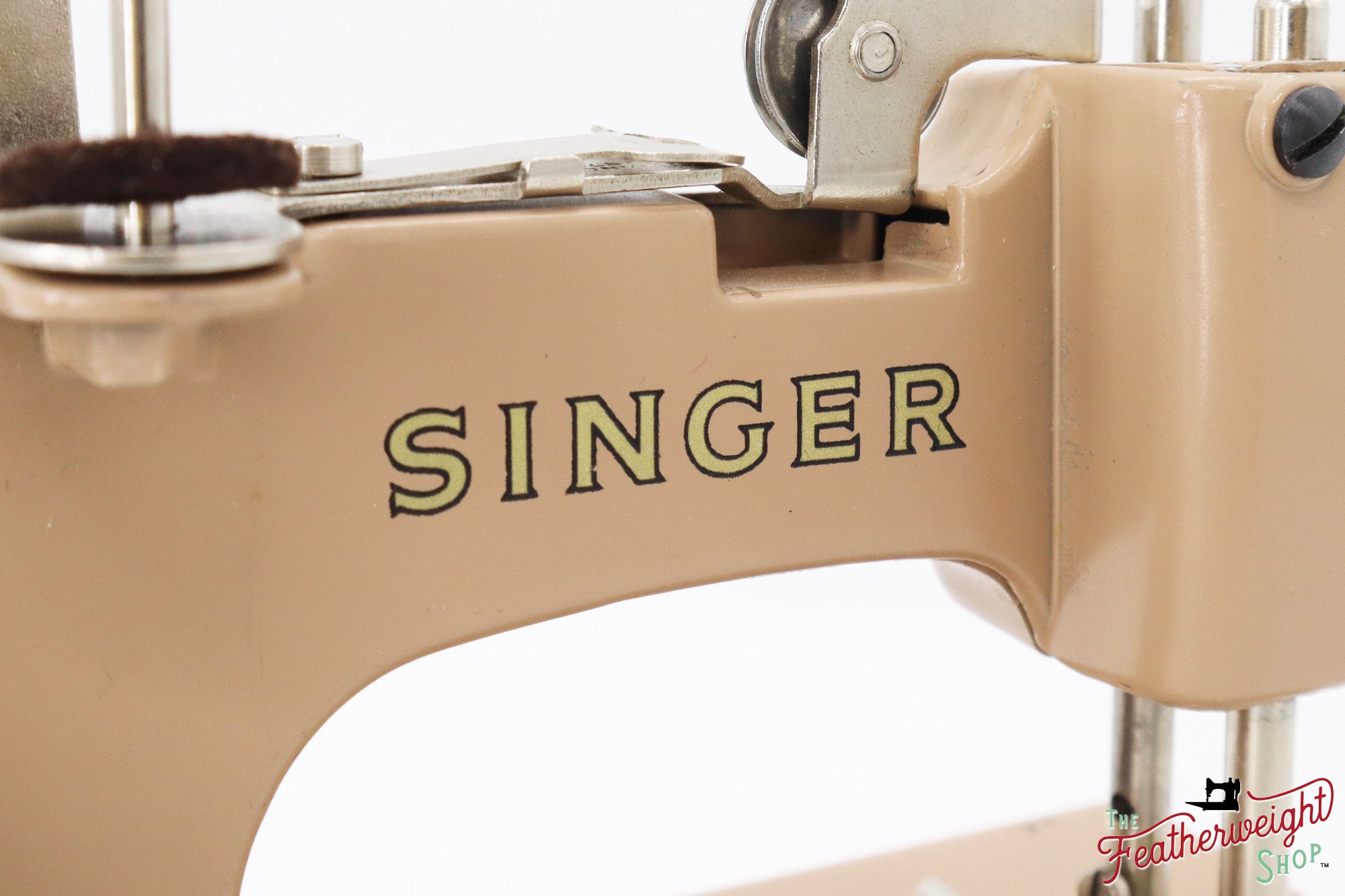 Singer Sewhandy Model 20, Red 'S' - Beige - Complete Set