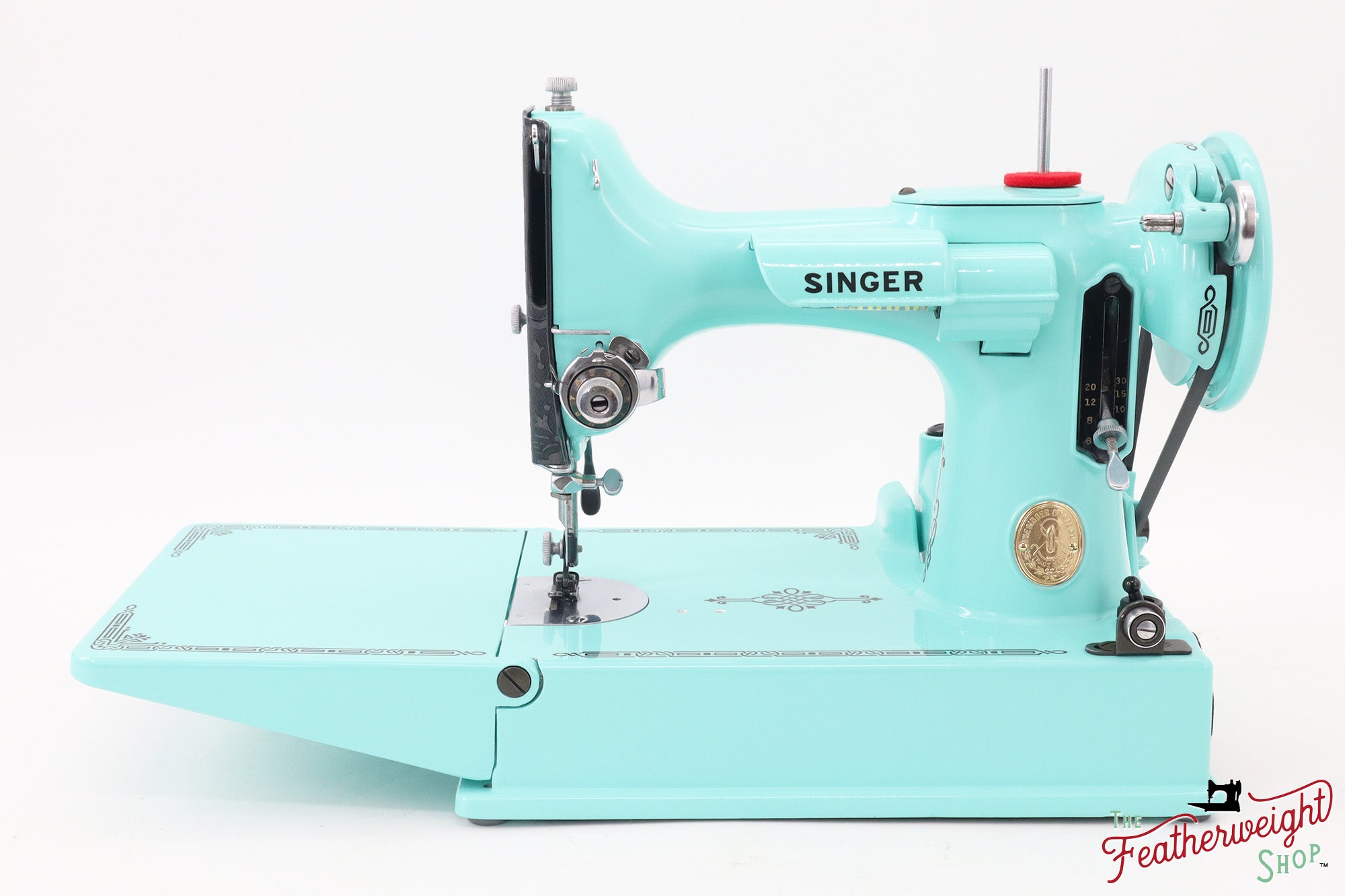 Singer Featherweight 221, RARE - Blackside, AG014*** - Fully Restored in Tiffany Blue