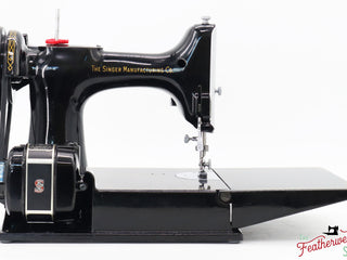 Load image into Gallery viewer, Singer Featherweight 221 Sewing Machine, AM1615** - 1955