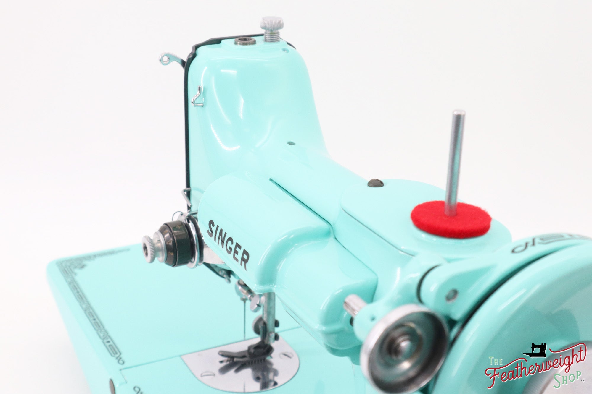 Singer Featherweight 221, RARE - Blackside, AG014*** - Fully Restored in Tiffany Blue