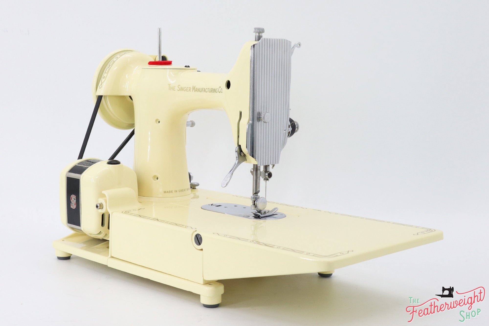 Singer Featherweight 222K Sewing Machine EK3238** - Fully Restored in 'Sugar Cookie'