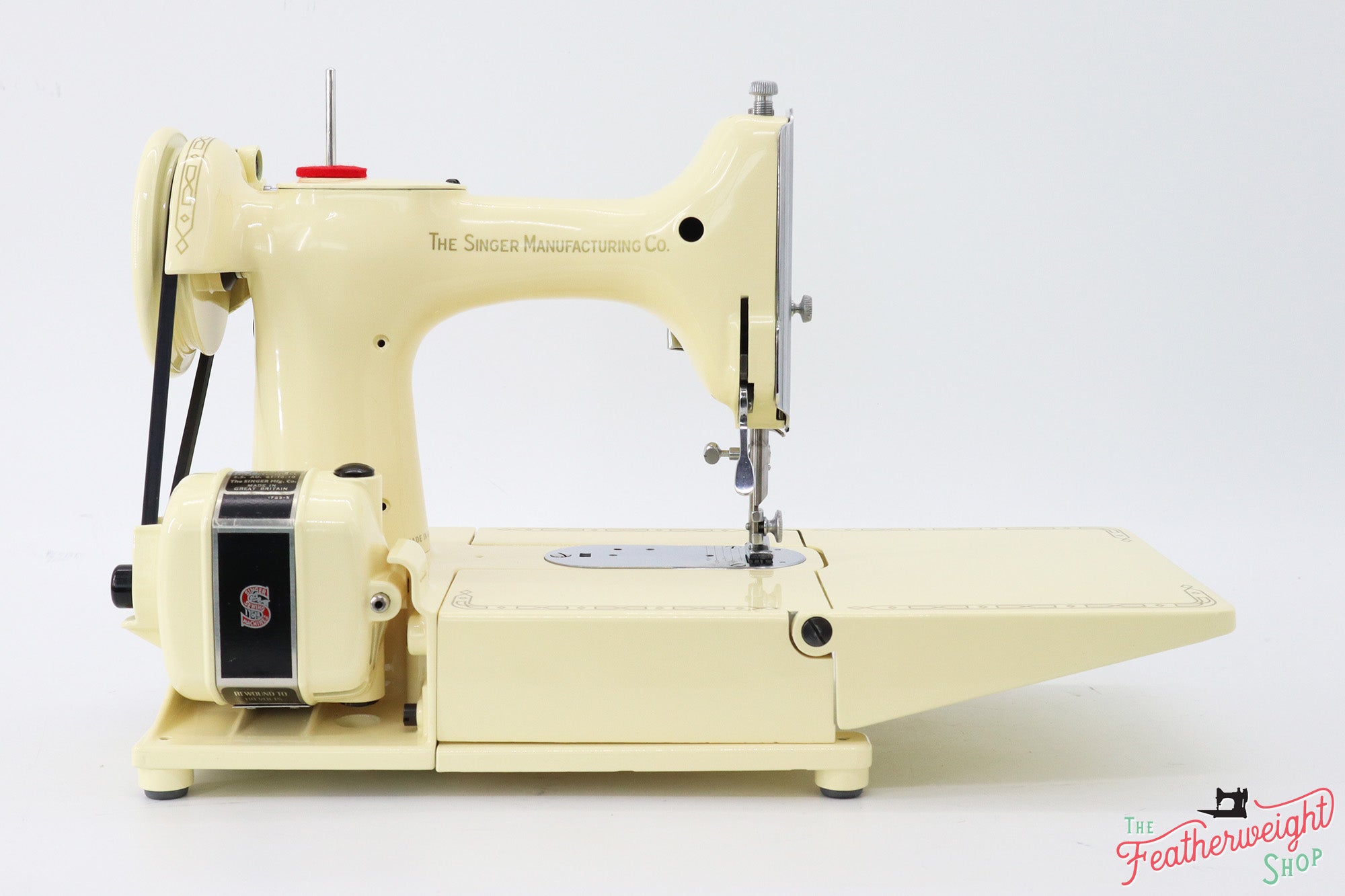 Singer Featherweight 222K Sewing Machine EK3238** - Fully Restored in 'Sugar Cookie'